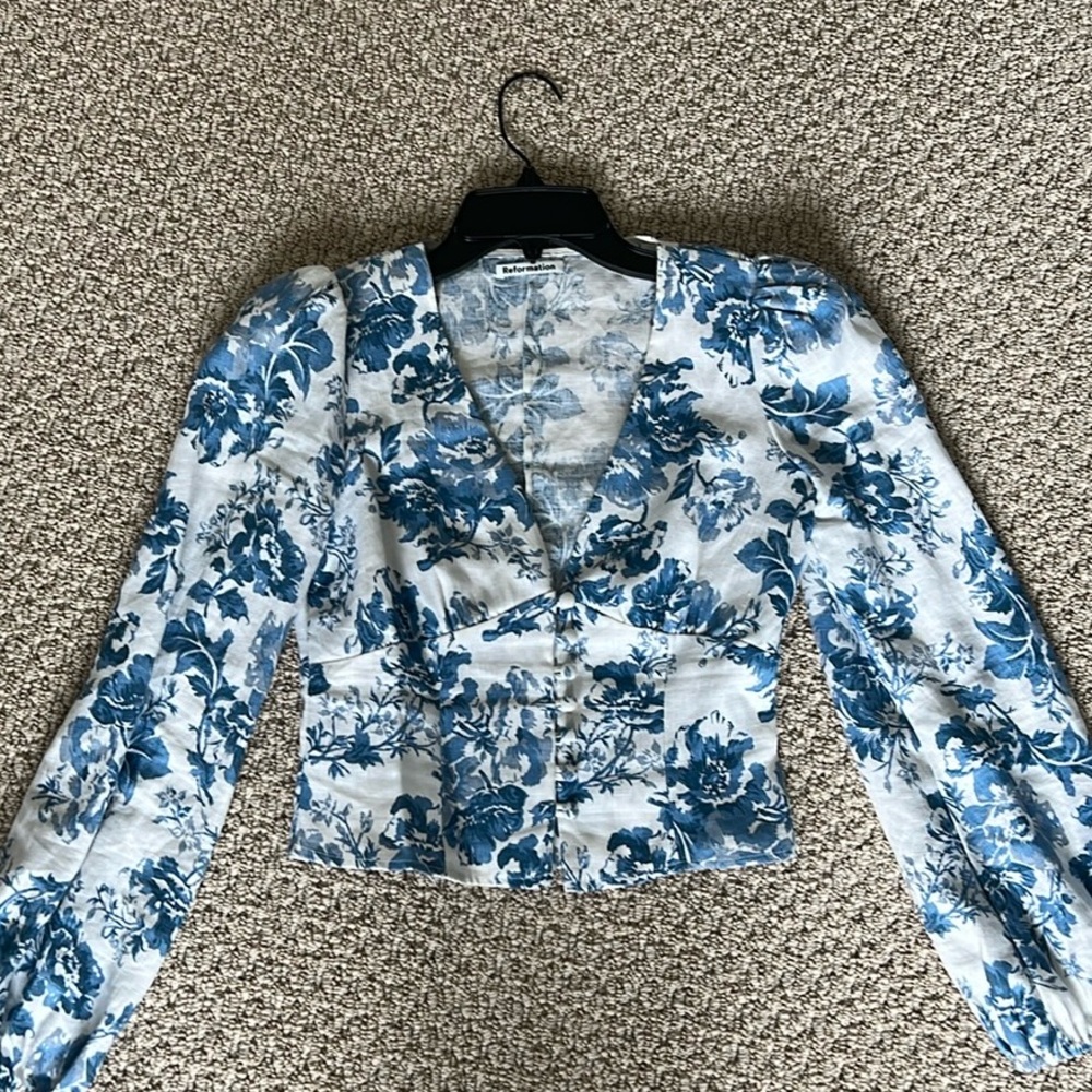 Floral Reformation Top